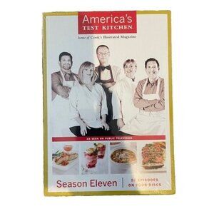 Americas Test Kitchen: Season Eleven 2011 DVD Set 4-Disc 26 Episodes New Sealed